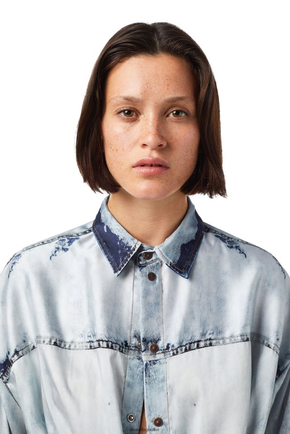 Diesel д-суки Жени FTRH4D799 облекло светло синьо