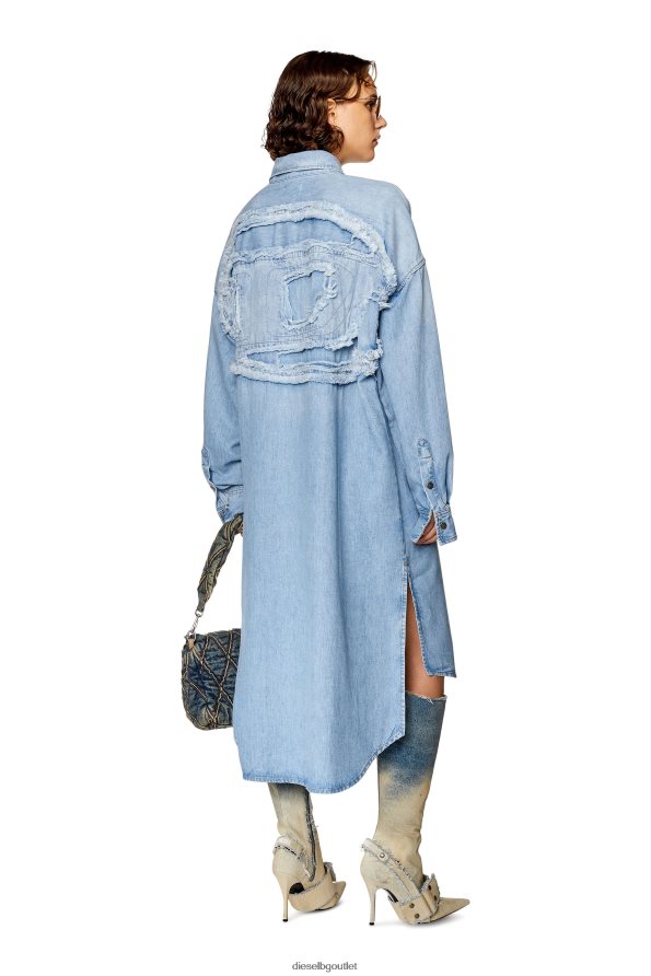 Diesel де-давис-л-с Жени FTRH4D810 облекло светло синьо
