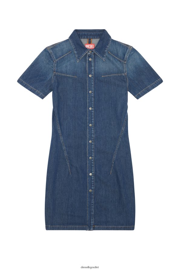 Diesel де-риза Жени FTRH4D813 облекло тъмно синьо