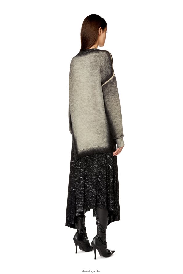 Diesel м-кимолос Жени FTRH4D818 облекло сиво/черно