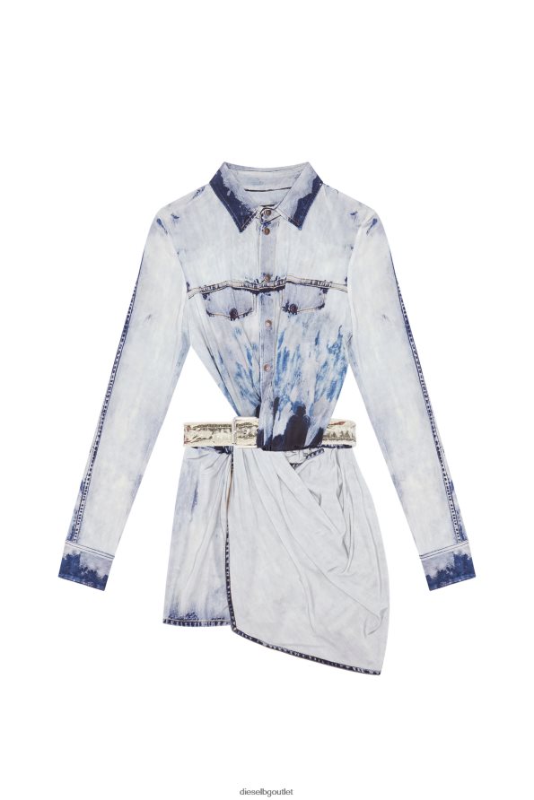Diesel д-хане Жени FTRH4D821 облекло светло синьо