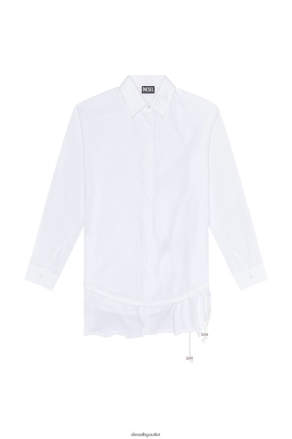 Diesel в-ентела Жени FTRH4D824 облекло бяло