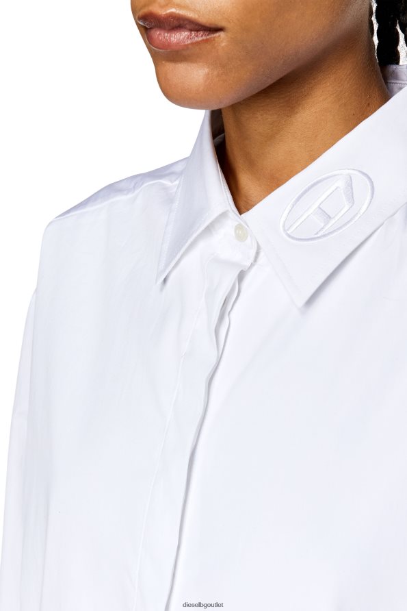 Diesel в-ентела Жени FTRH4D824 облекло бяло