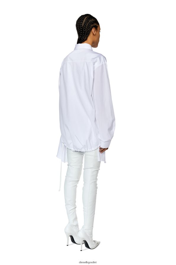 Diesel в-ентела Жени FTRH4D824 облекло бяло