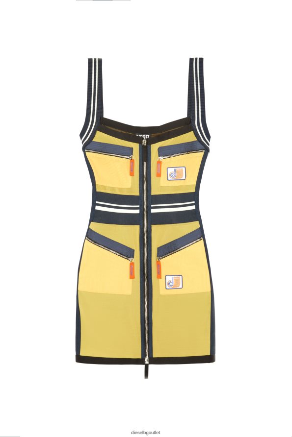 Diesel d-месър Жени FTRH4D794 облекло черно/жълто