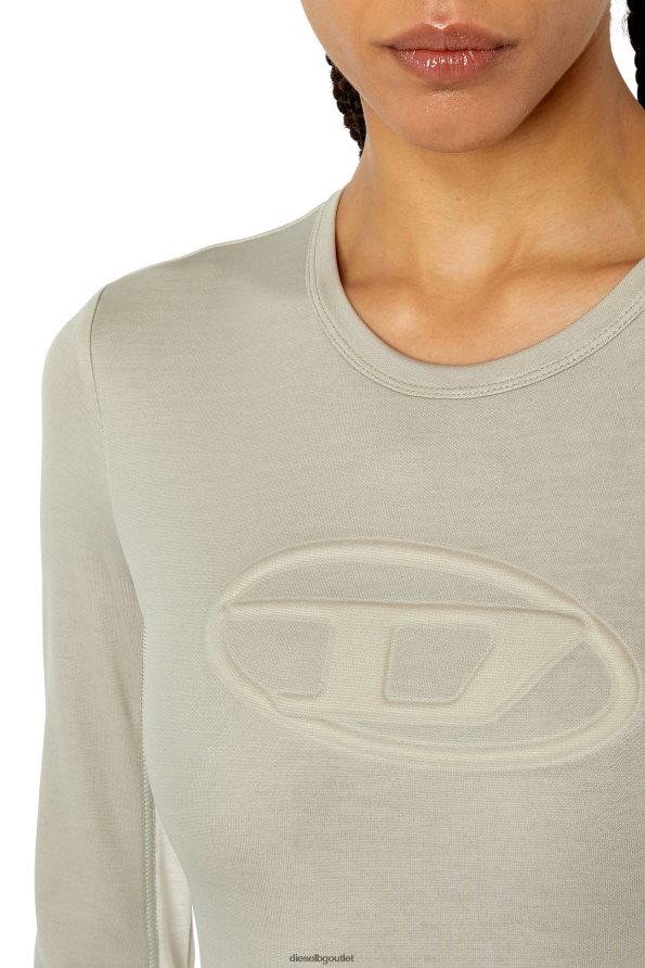 Diesel d-овален Жени FTRH4D836 облекло светло сив