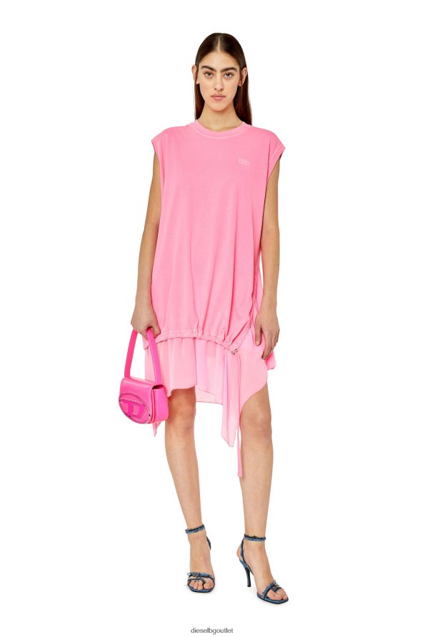 Diesel d-rolletty Жени FTRH4D829 облекло горещо розово