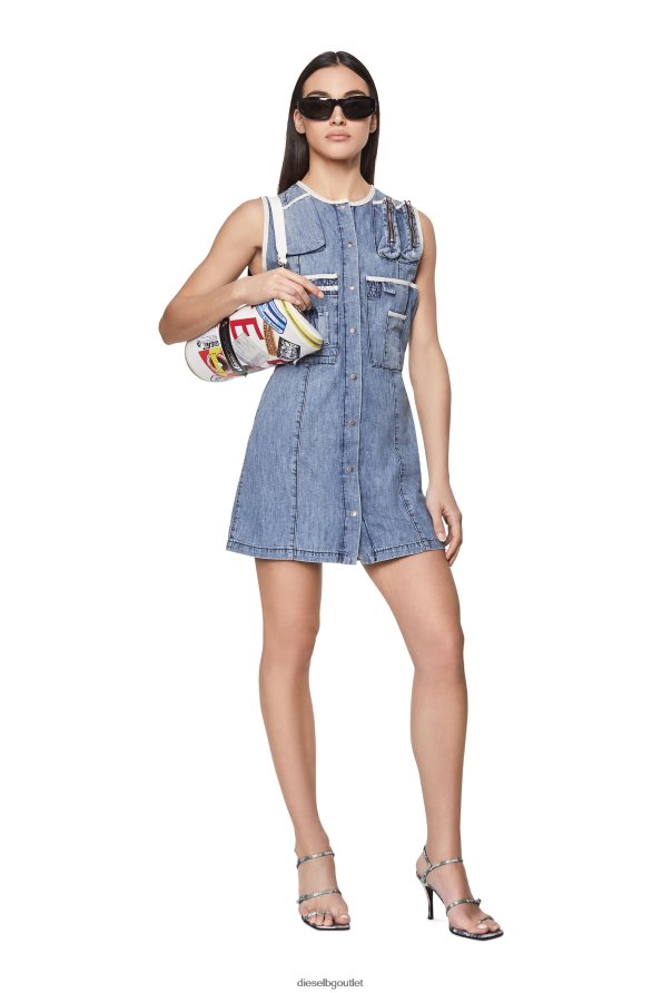 Diesel de-glos-fs Жени FTRH4D822 облекло светло синьо