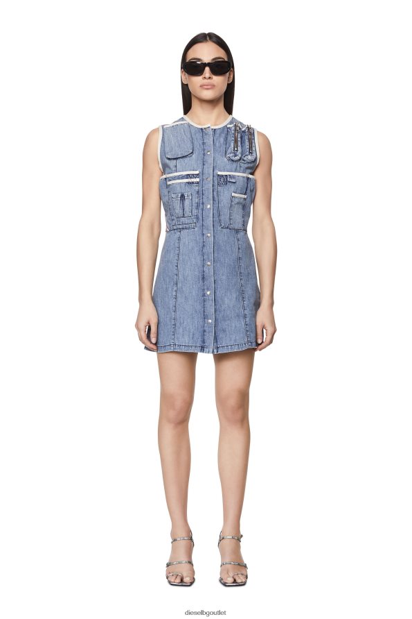 Diesel de-glos-fs Жени FTRH4D822 облекло светло синьо