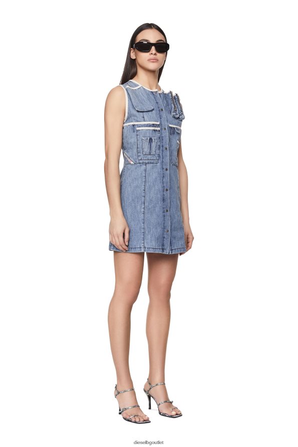 Diesel de-glos-fs Жени FTRH4D822 облекло светло синьо