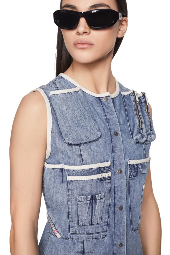 Diesel de-glos-fs Жени FTRH4D822 облекло светло синьо