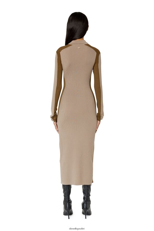 Diesel m-adlyn Жени FTRH4D847 облекло светлокафяво