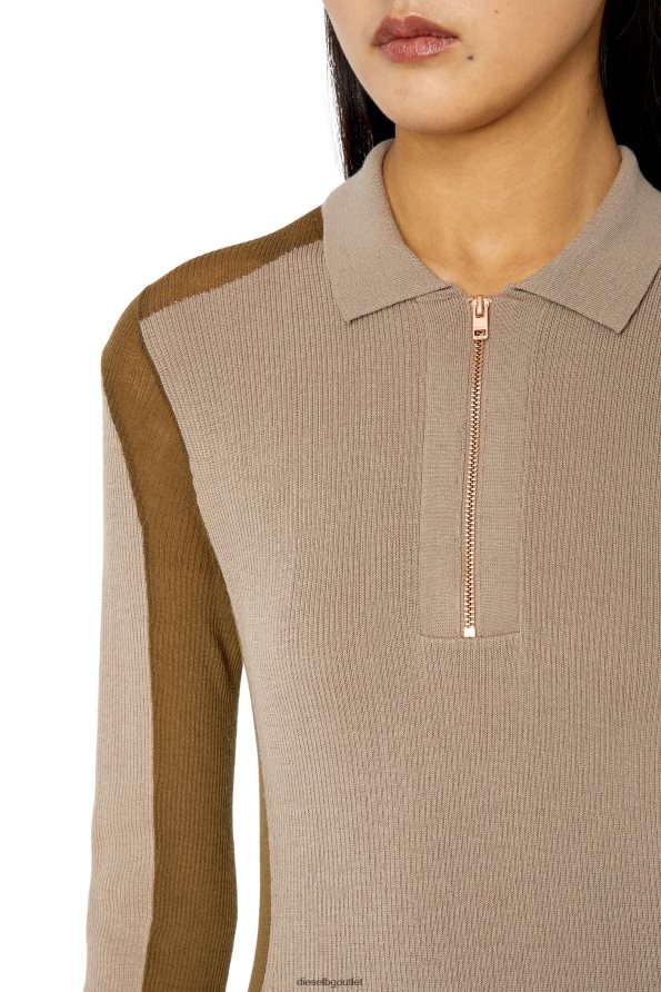 Diesel m-adlyn Жени FTRH4D847 облекло светлокафяво