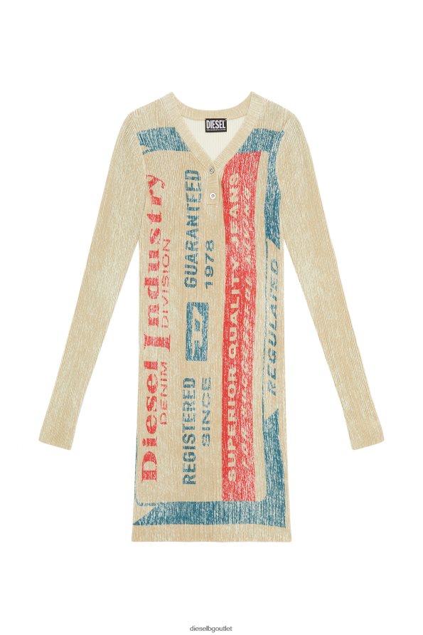 Diesel m-aelle Жени FTRH4D797 облекло бежово