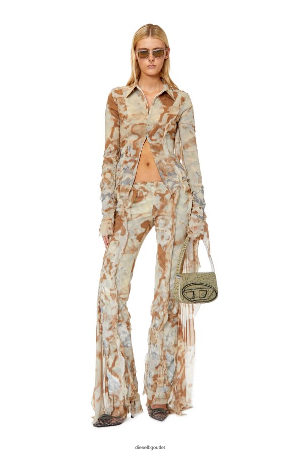 Diesel п-фолуке Жени FTRH4D1001 облекло кафяво/сиво