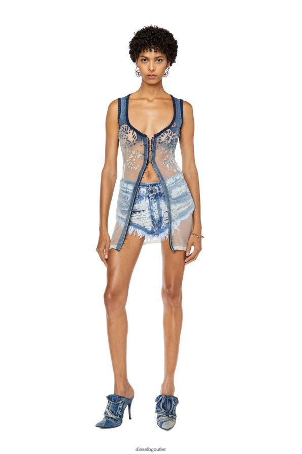 Diesel де-налур Жени FTRH4D1007 облекло светло синьо