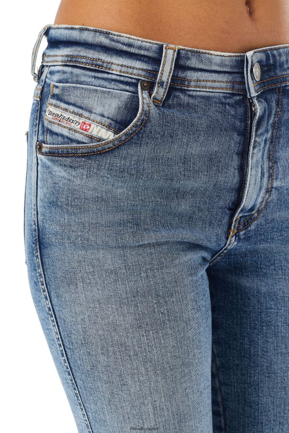 Diesel панталони за колоездене de-ginny Жени FTRH4D984 облекло средно синьо