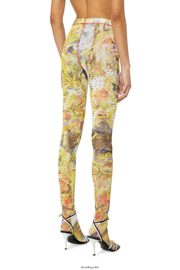 Diesel p-koll-g1 Жени FTRH4D1008 облекло бяло/жълто