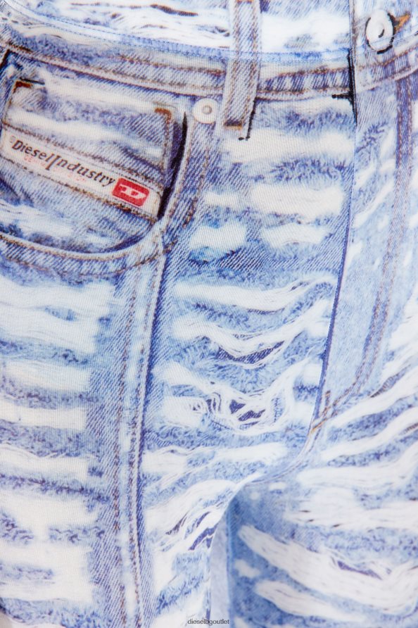 Diesel p-koll-h3 Жени FTRH4D1006 облекло светло синьо