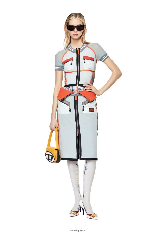 Diesel о-ралиер Жени FTRH4D1012 облекло оранжево/бяло