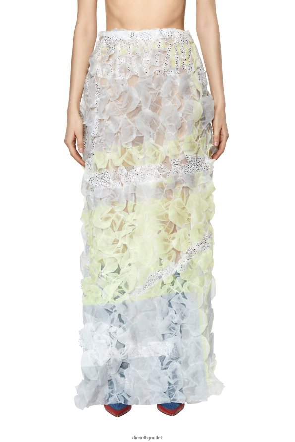 Diesel о-джанин Жени FTRH4D1014 облекло зелено/сиво