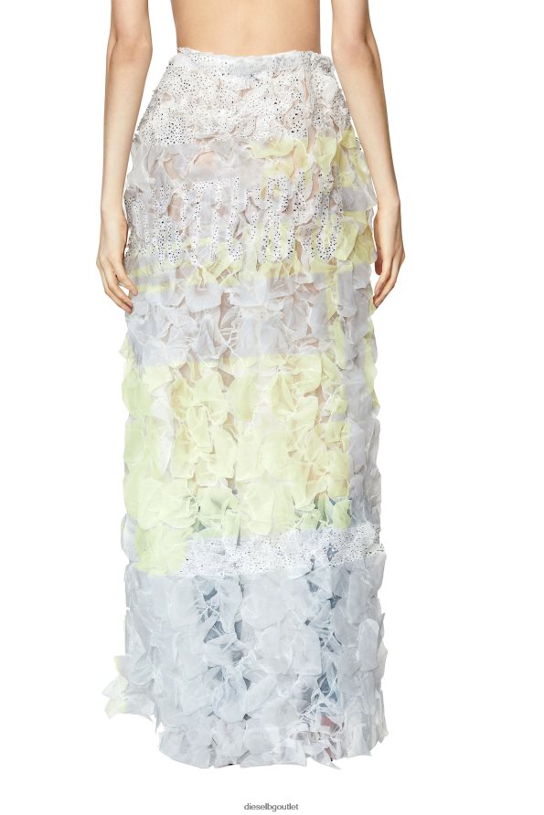 Diesel о-джанин Жени FTRH4D1014 облекло зелено/сиво