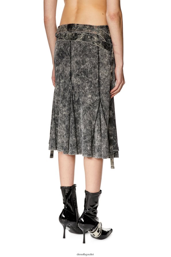 Diesel о-венера Жени FTRH4D1020 облекло черен