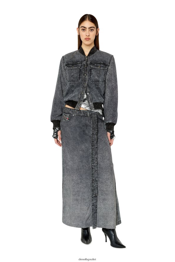 Diesel о-тина Жени FTRH4D1028 облекло черен