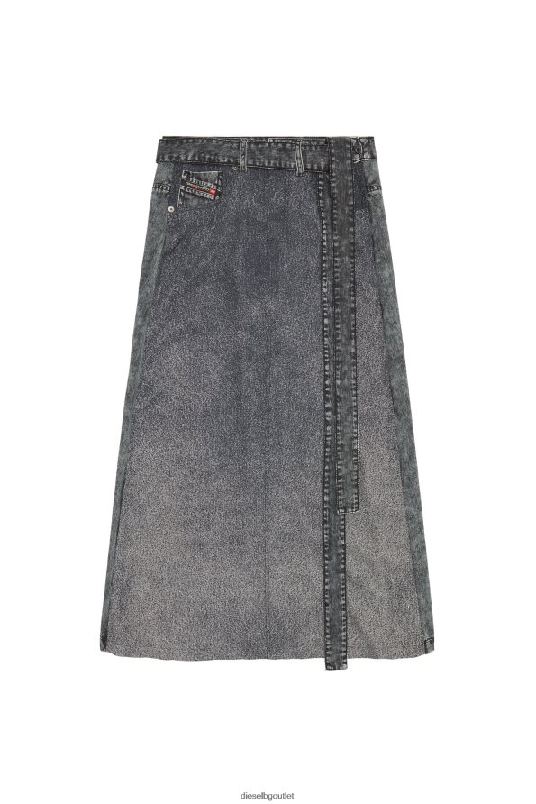 Diesel о-тина Жени FTRH4D1028 облекло черен