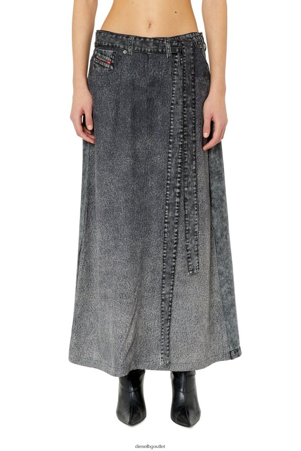 Diesel о-тина Жени FTRH4D1028 облекло черен