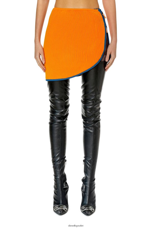 Diesel Мона Лиза Жени FTRH4D1034 облекло оранжево