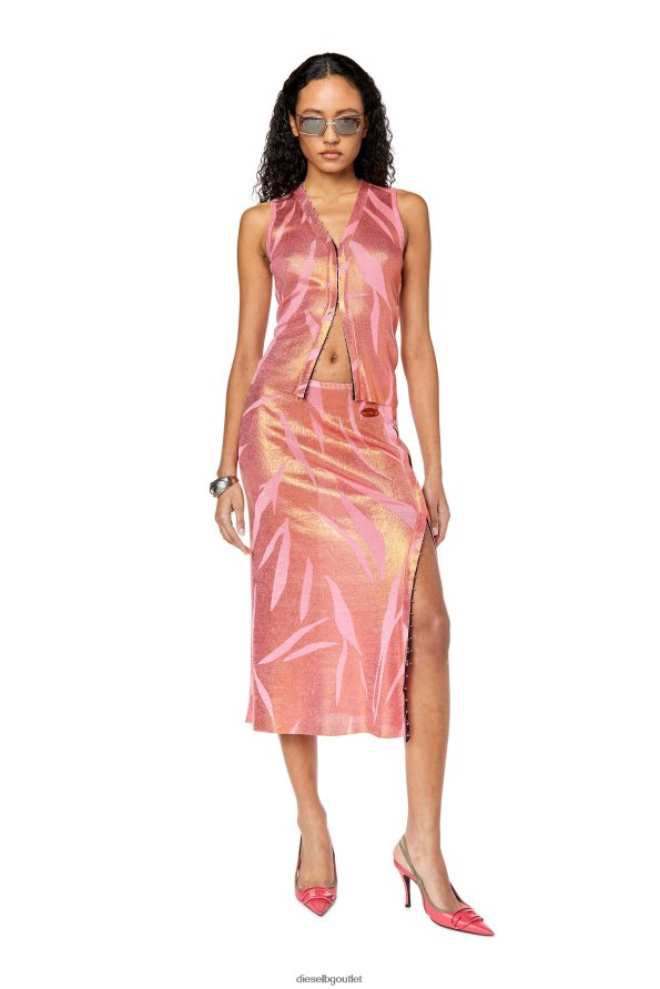 Diesel м-арциана Жени FTRH4D1035 облекло розово/оранжево