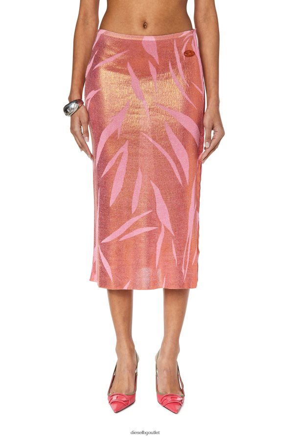 Diesel м-арциана Жени FTRH4D1035 облекло розово/оранжево