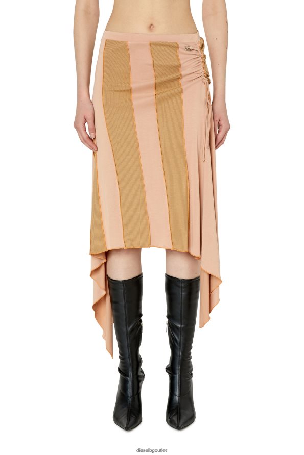 Diesel о-линд Жени FTRH4D1036 облекло розово/кафяво