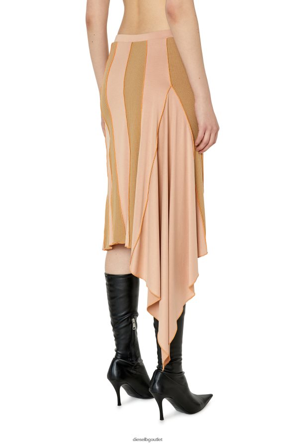 Diesel о-линд Жени FTRH4D1036 облекло розово/кафяво