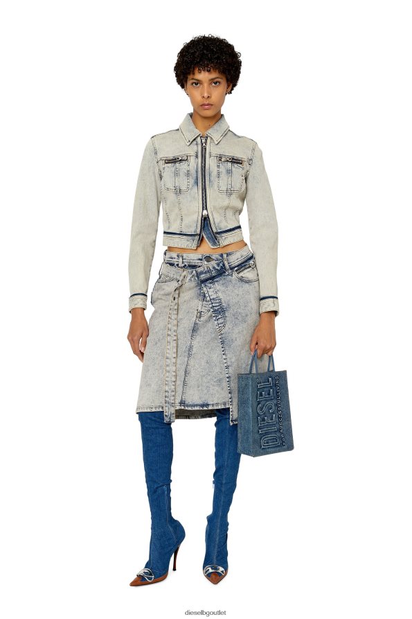 Diesel зависимост-ср Жени FTRH4D1038 облекло светло синьо