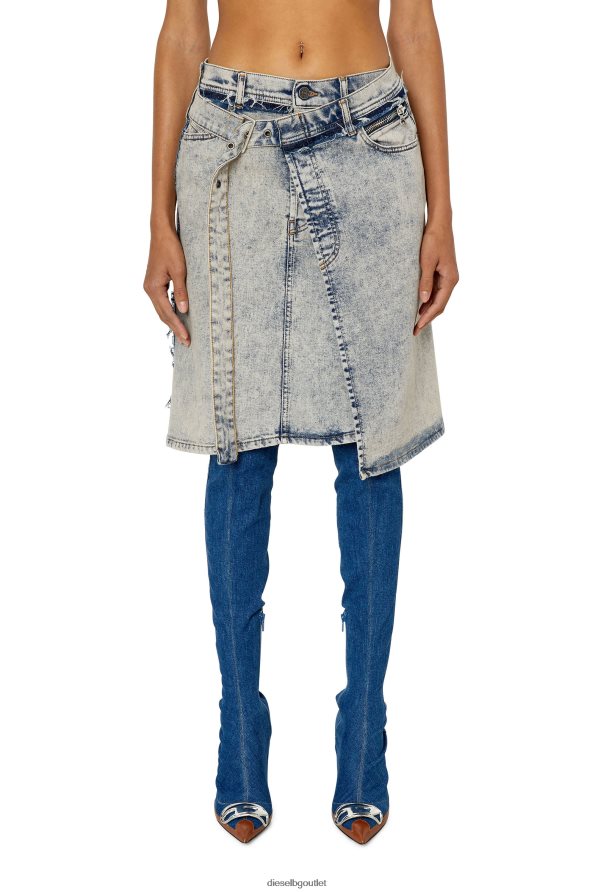 Diesel зависимост-ср Жени FTRH4D1038 облекло светло синьо