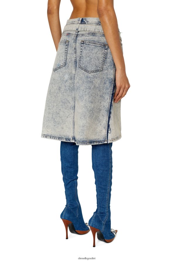 Diesel зависимост-ср Жени FTRH4D1038 облекло светло синьо