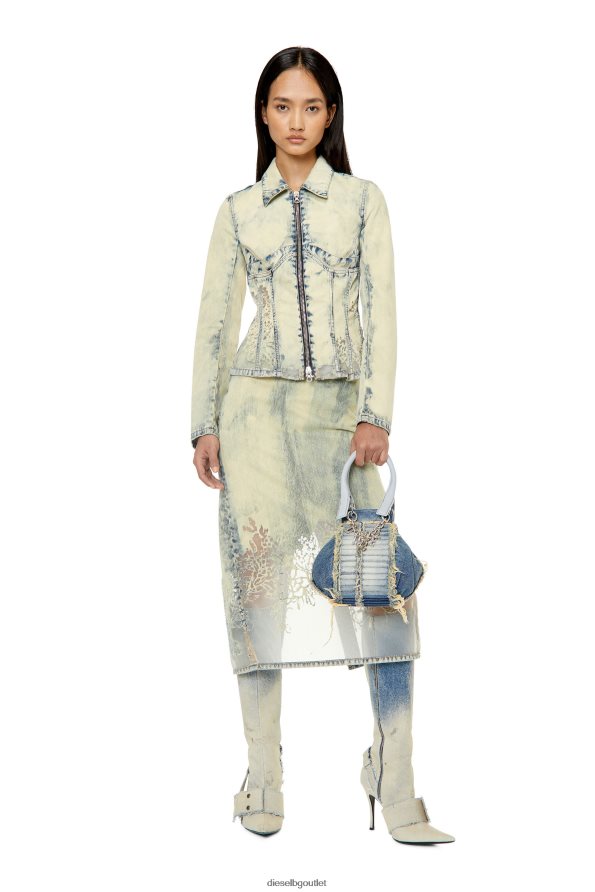 Diesel де-пра-фск Жени FTRH4D1040 облекло светло синьо