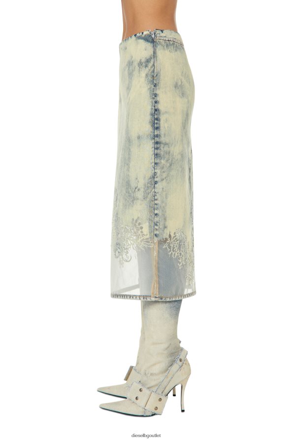 Diesel де-пра-фск Жени FTRH4D1040 облекло светло синьо