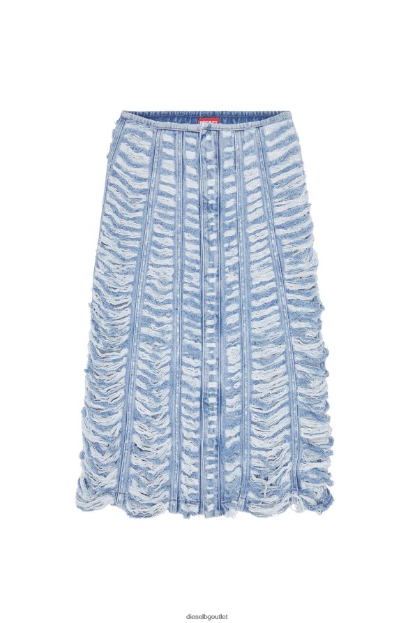 Diesel de-gil-fsc Жени FTRH4D1042 облекло светло синьо