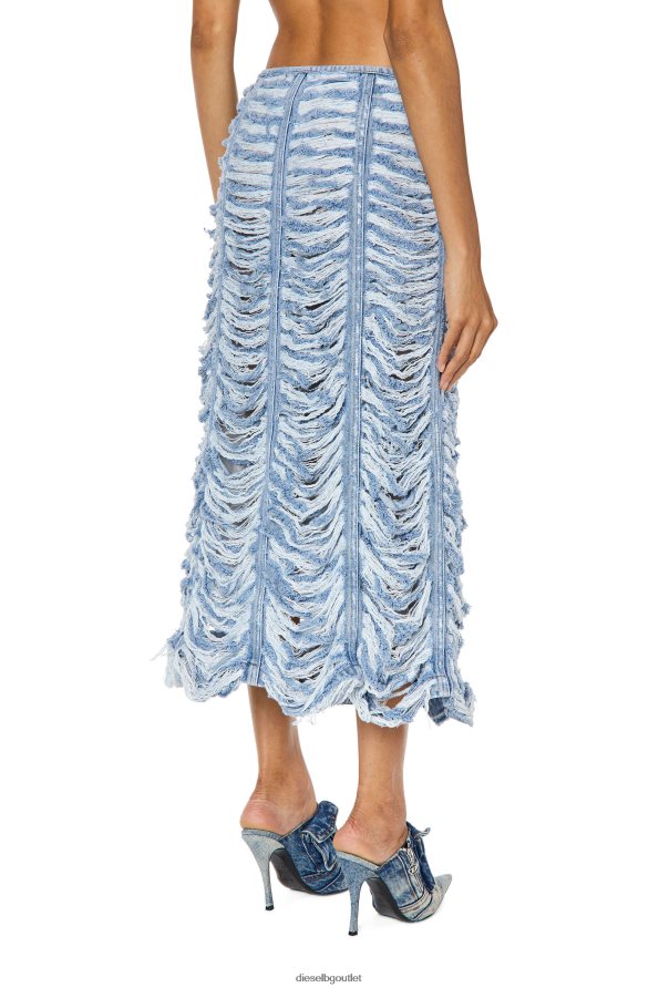 Diesel de-gil-fsc Жени FTRH4D1042 облекло светло синьо