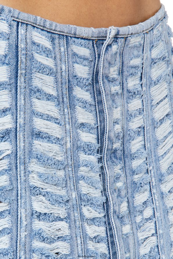 Diesel de-gil-fsc Жени FTRH4D1042 облекло светло синьо