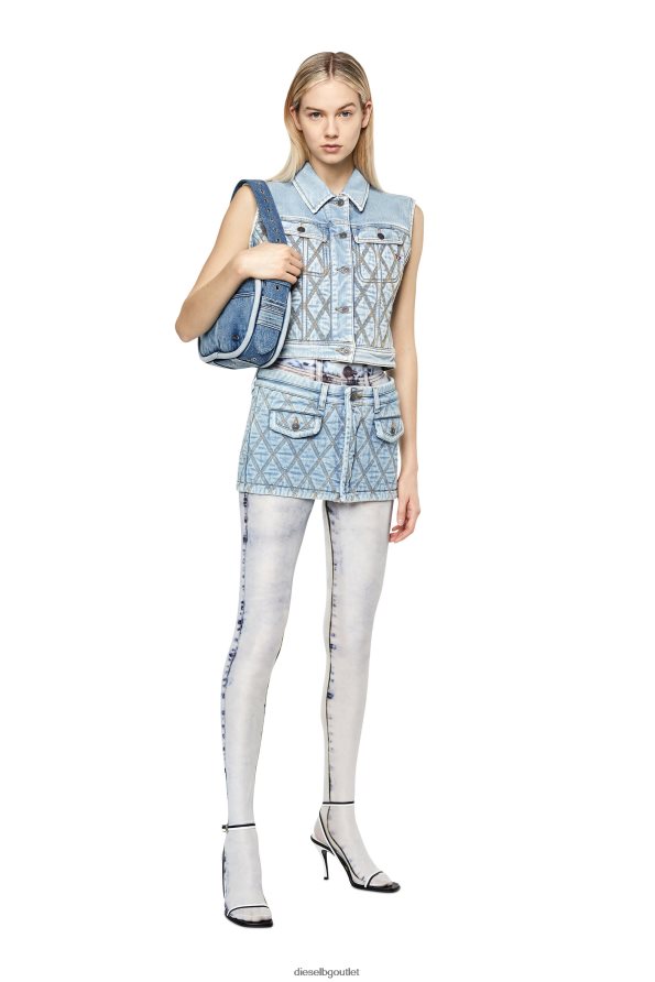 Diesel de-ron-fs1 Жени FTRH4D1011 облекло светло синьо