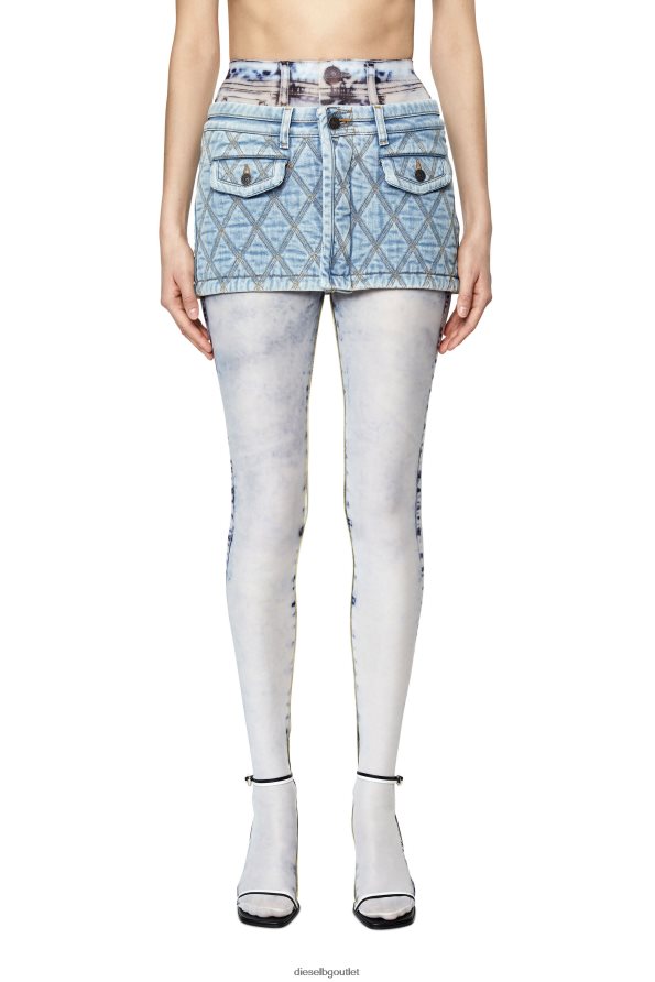 Diesel de-ron-fs1 Жени FTRH4D1011 облекло светло синьо