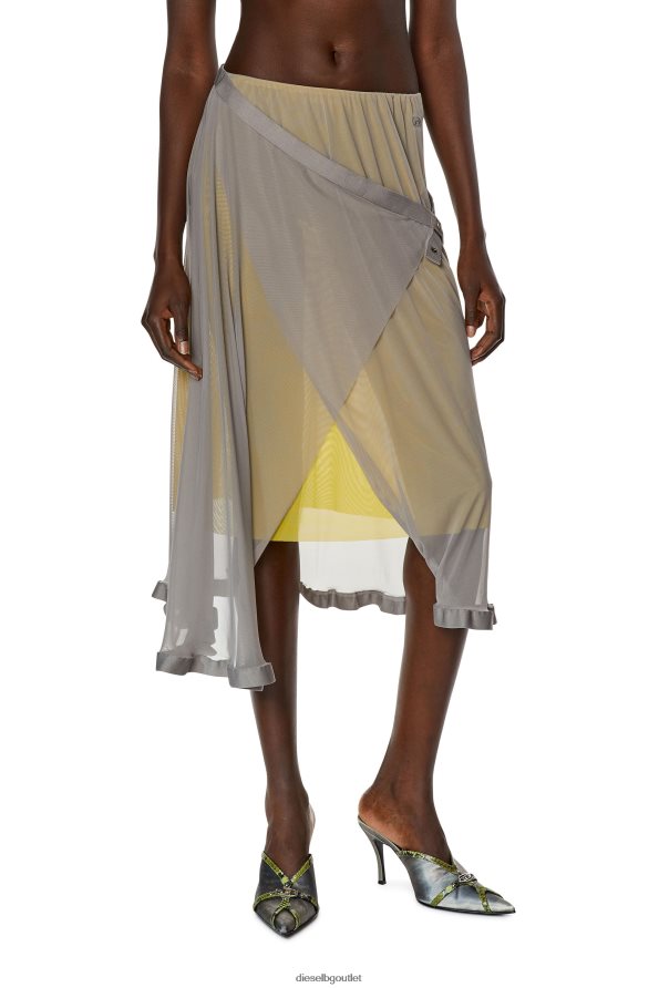 Diesel o-ray-l1 Жени FTRH4D1024 облекло сиво