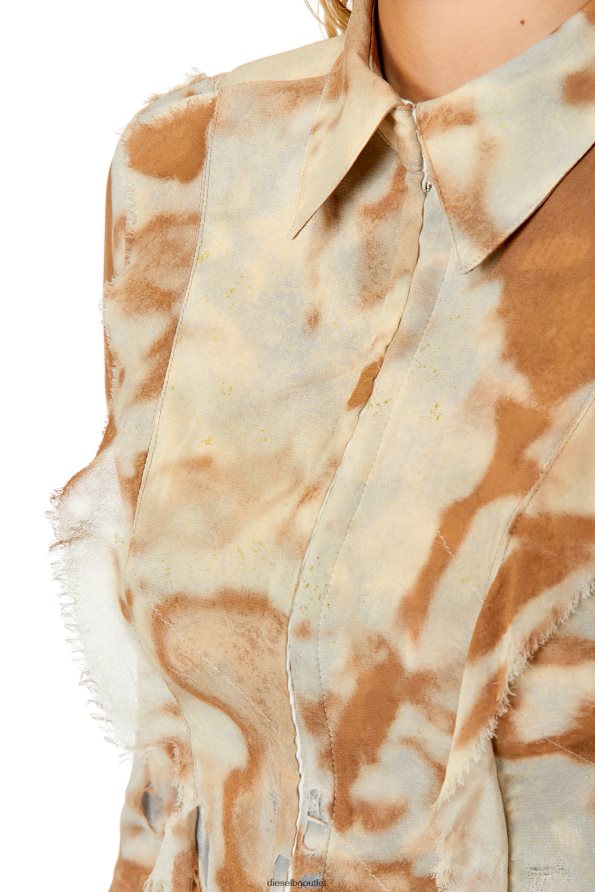 Diesel в-дериция Жени FTRH4D964 облекло бежово