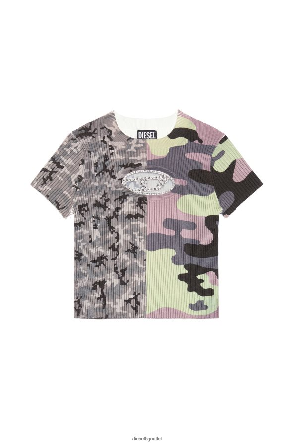 Diesel м-хамптън Жени FTRH4D858 облекло зелено/сиво