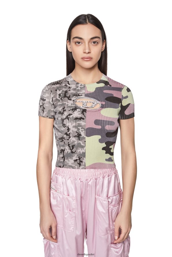 Diesel м-хамптън Жени FTRH4D858 облекло зелено/сиво