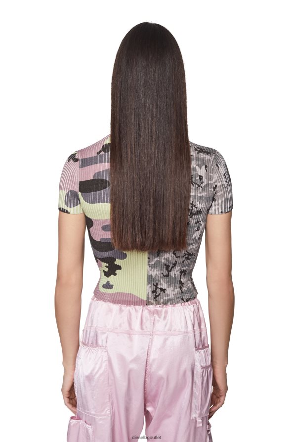 Diesel м-хамптън Жени FTRH4D858 облекло зелено/сиво